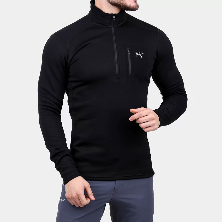 Lookbook Arc''teryx RHO AR Sudadera Polar con Logo Sólido 11272