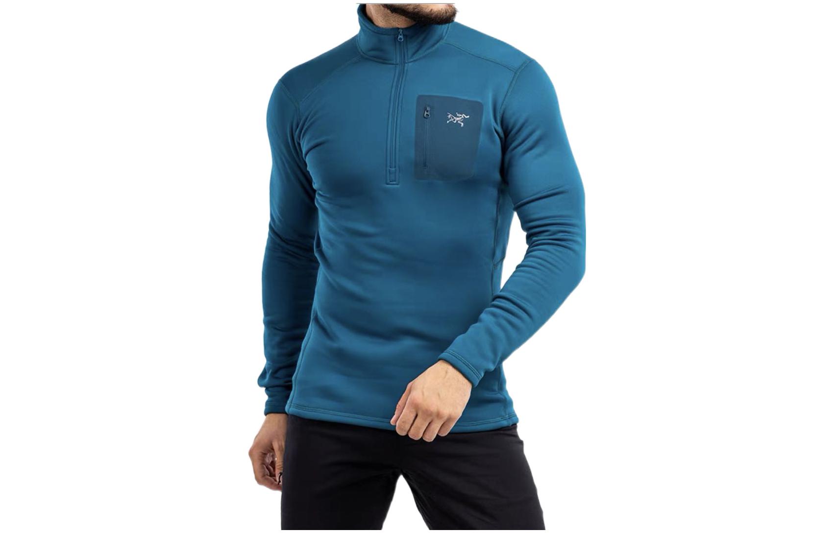Sizing Arc''teryx RHO AR Sudadera Polar con Logo Sólido 11272