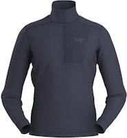 Arcteryx Arc'teryx RHO LT Half-Zip Fleece Pullover Sweatshirt with Logo Print. X000009425 Arcteryx Arc'teryx RHO LT Half-Zip Fleece Pullover Sweatshirt with Logo Print. X000009425