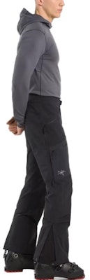 始祖鳥 Arcteryx RUSH 黑色軟殼滑雪褲 多口袋設計 29681 Details for 始祖鳥 Arcteryx RUSH 黑色軟殼滑雪褲 多口袋設計 29681