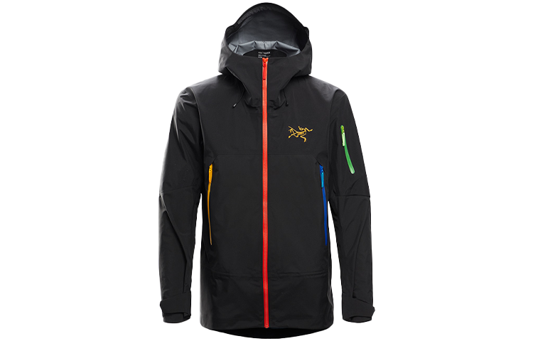 Arcteryx Arc'teryx RUSH Jacket  Black Waterproof GTX Hooded Outdoor Ski Jacket. 30063
