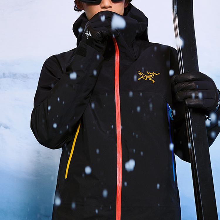 Arcteryx Arc'teryx RUSH Jacket  Black Waterproof GTX Hooded Outdoor Ski Jacket. 30063 圖 3
