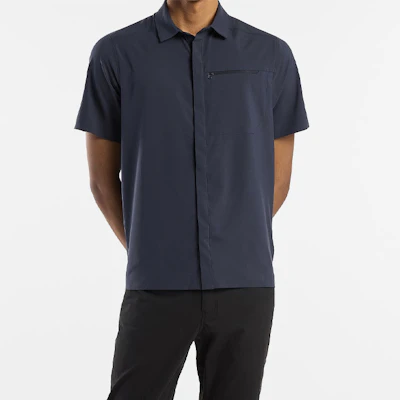 Arcteryx Skyline Baju-T Lengan Pendek Logo Cetakan - Warna Solid. 30782 4