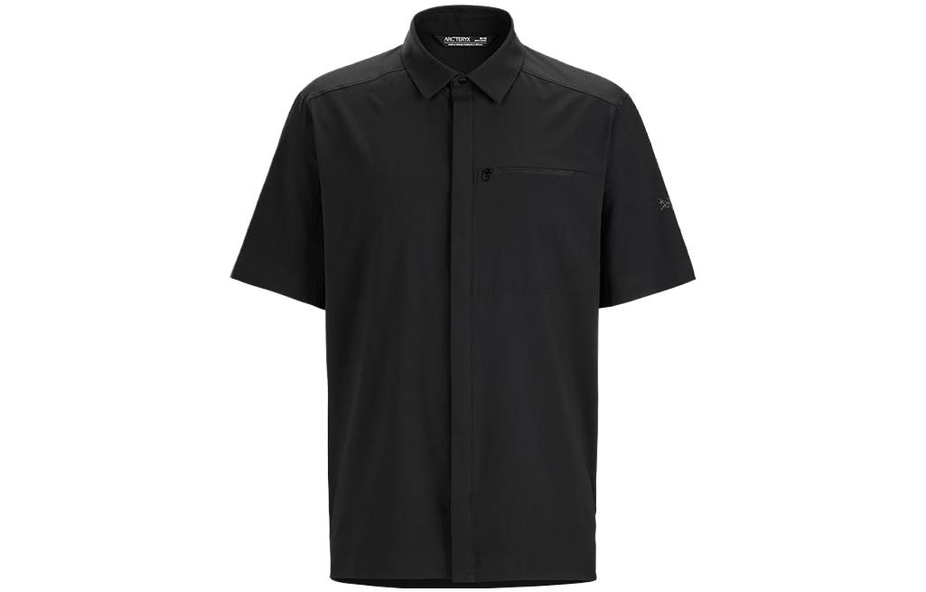 Details for Arcteryx Skyline Baju-T Lengan Pendek Logo Cetakan - Warna Solid. 30782