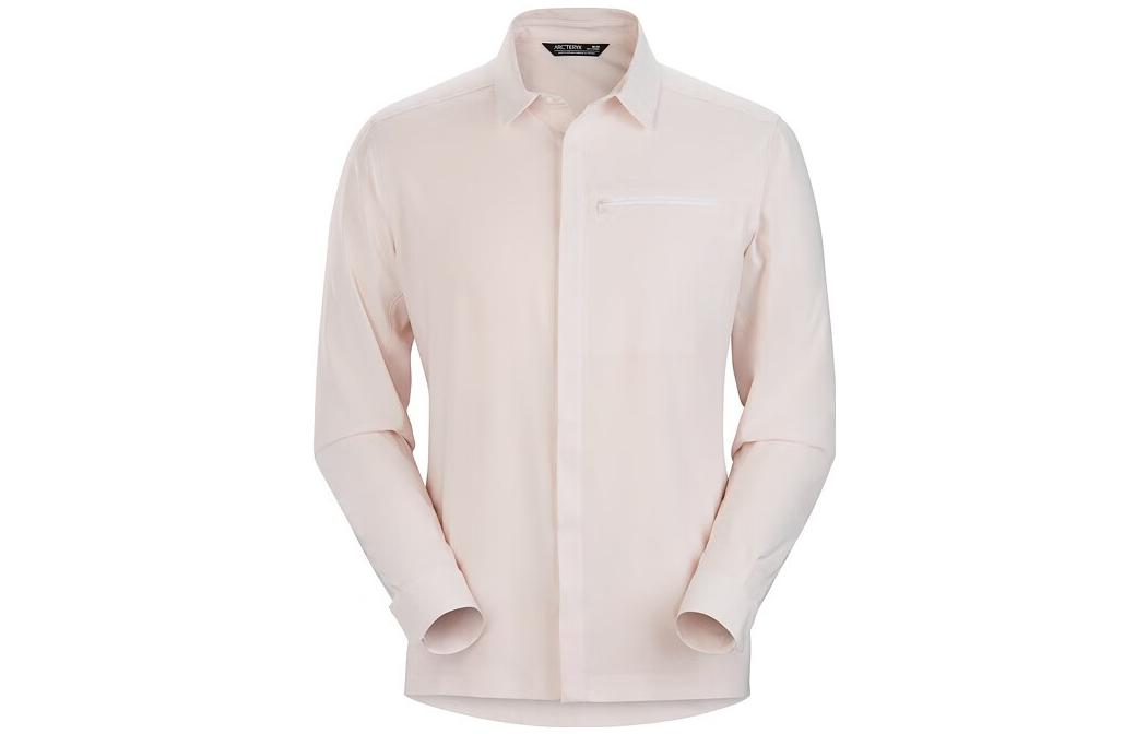 Sizing 아크테릭스 스카이라인 LS 솔리드 컬러 칼라 긴팔 셔츠 29438