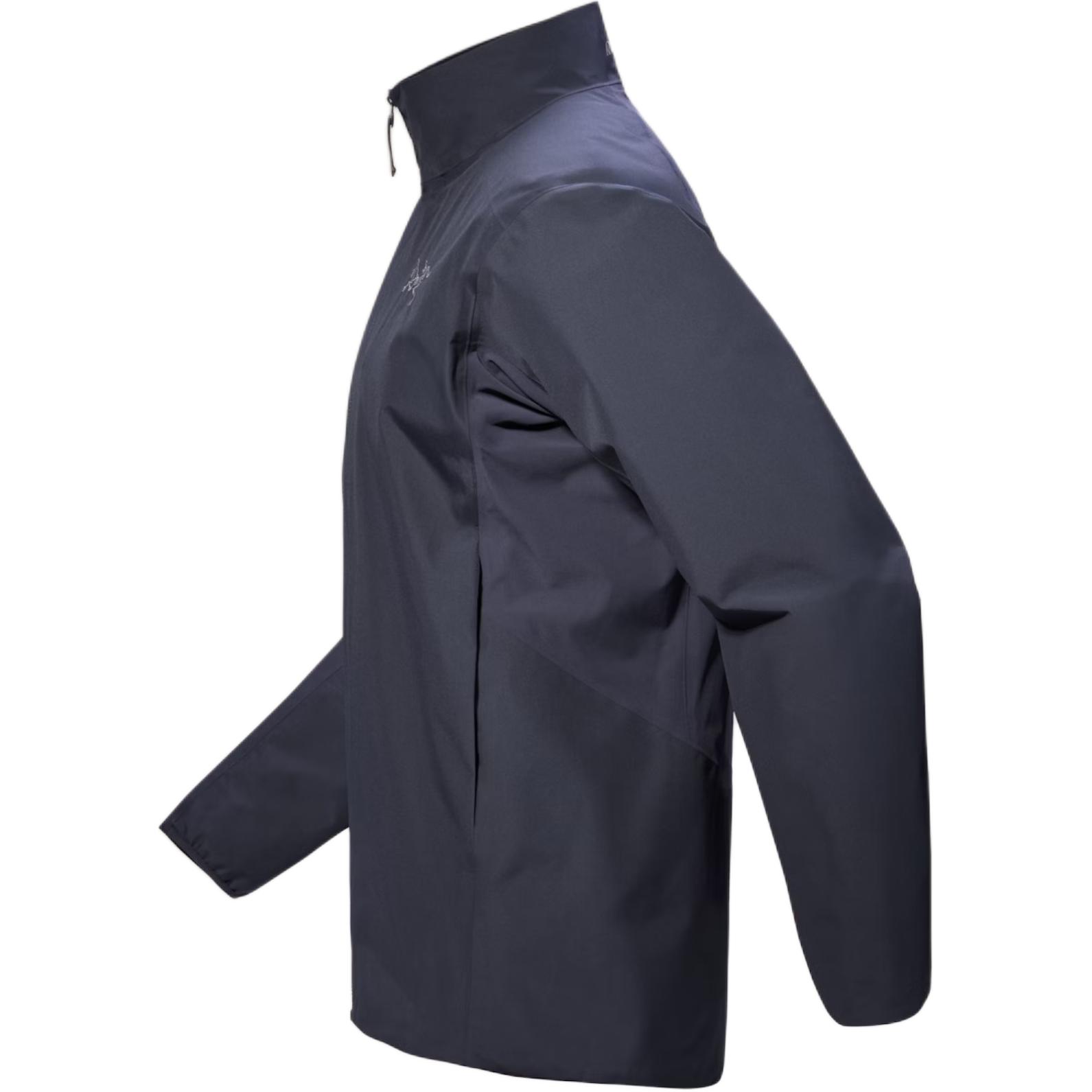 Sizing 아크테릭스 솔라노 블랙 소프트쉘 재킷 로고 자수. X000009650