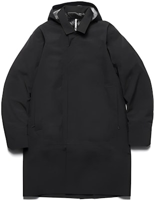Arcteryx Solano Galvanic Down Coat Jaket Hitam Hoodie dengan Kantong Besar 18181 Buy Arcteryx Solano Galvanic Down Coat Jaket Hitam Hoodie dengan Kantong Besar 18181