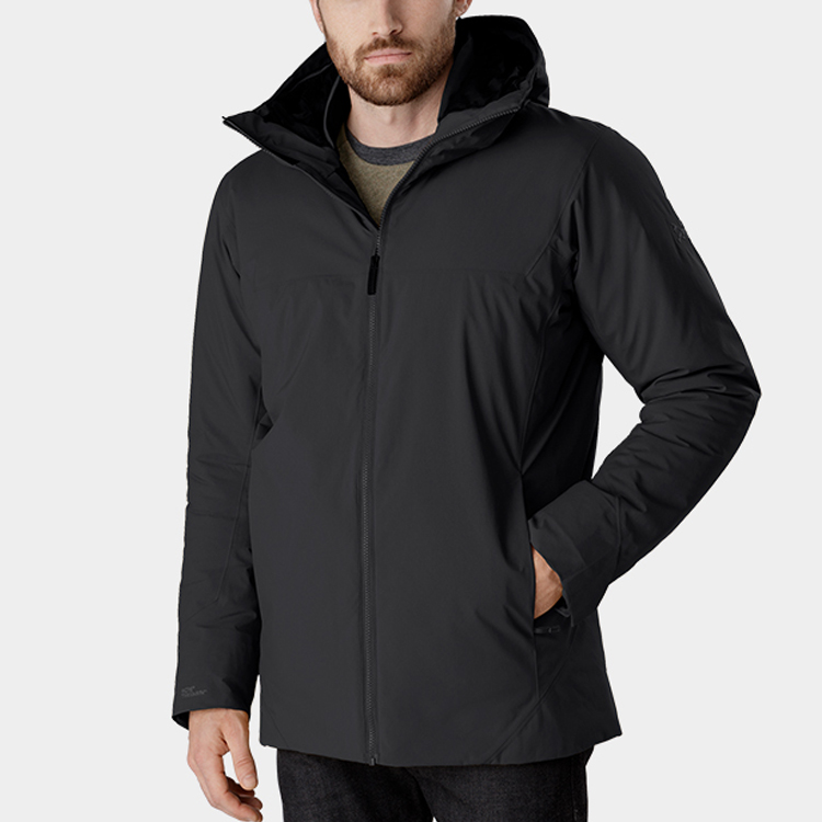 Arcteryx Arc'teryx Solano Solid Color Hooded Zip Jacket Casual Logo Design. 18345 圖 3