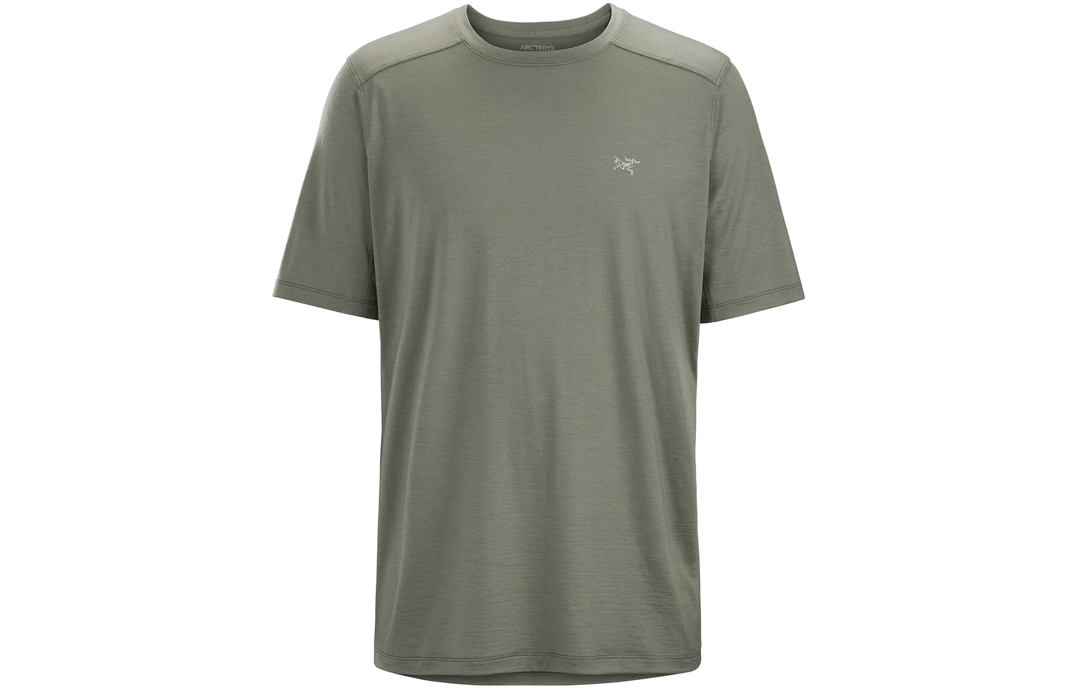 Purchase Arcteryx Arc'teryx SS23 Ionia Merino Wool Solid Casual Graphic Crewneck Tee Men 30573