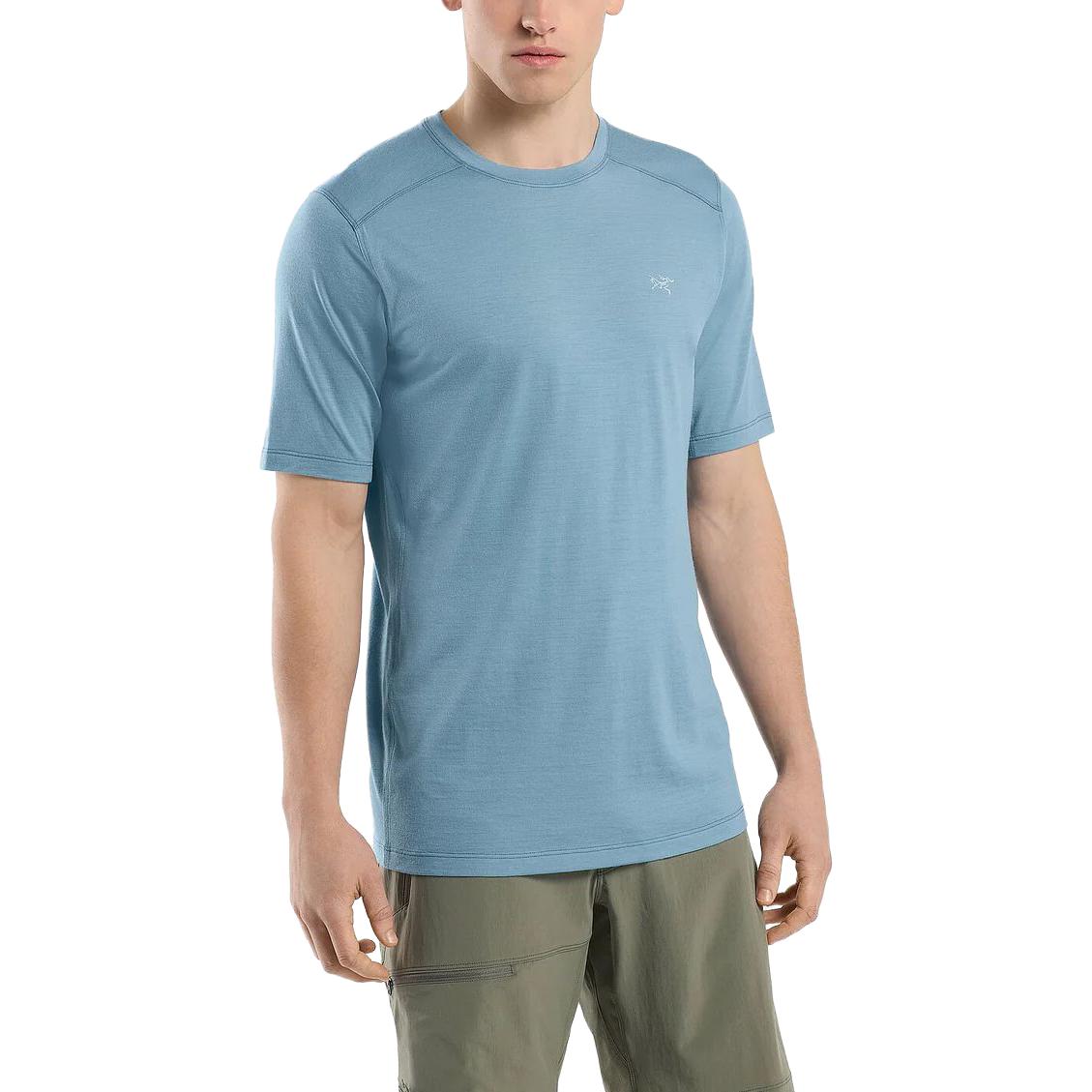 Sizing Arcteryx Arc'teryx SS23 Ionia Merino Wool Solid Casual Graphic Crewneck Tee Men 30573