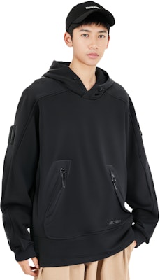 始祖鳥 Arc''teryx System-A Leston 黑色連帽長袖上衣。 29724 Lookbook 始祖鳥 Arc''teryx System-A Leston 黑色連帽長袖上衣。 29724