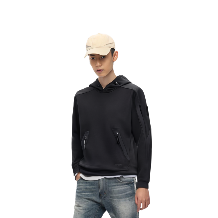 Purchase 始祖鳥 Arc''teryx System-A Leston 黑色連帽長袖上衣。 29724