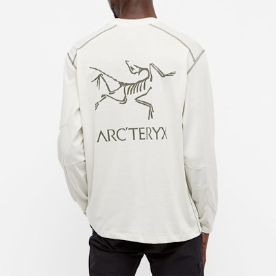Arcteryx Arc'teryx SYSTEM_A Casual Breathable Printed Crewneck Long Sleeve T-Shirt 28956 4