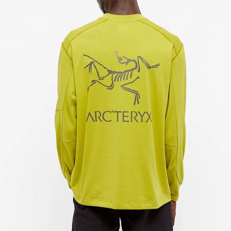 Cheap Arcteryx Arc'teryx SYSTEM_A Casual Breathable Printed Crewneck Long Sleeve T-Shirt 28956