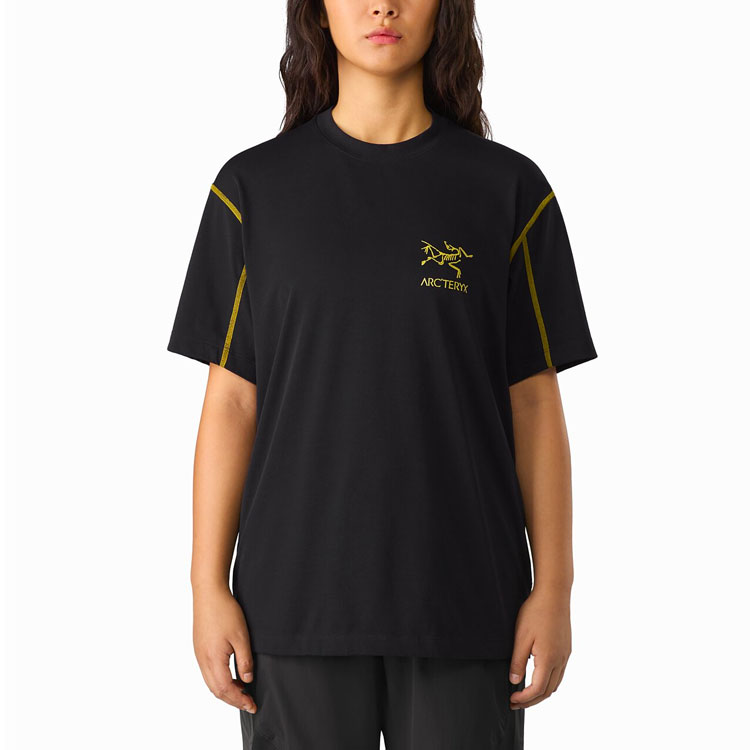 Cheap Arcteryx SYSTEM_A Copal Bird Logo Retro Crewneck Kaos Pendek. 28491