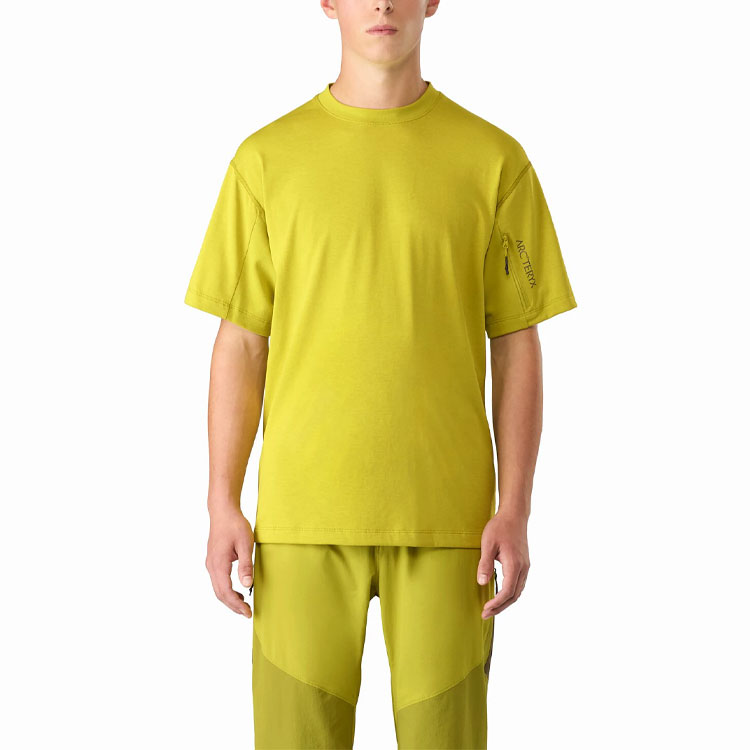 Lookbook Arcteryx SYSTEM_A Retro Logo Baju-T Lengan Pendek Lelaki. 28492