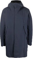 Arcteryx Arc'teryx Veilance Solid Straight Long Sleeve Hooded Jacket Navy. 30684 Arcteryx Arc'teryx Veilance Solid Straight Long Sleeve Hooded Jacket Navy. 30684