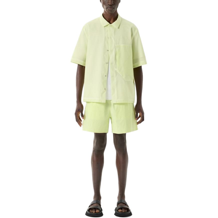 Lookbook Arcteryx Arc'teryx Veilance Argand  Breathable Casual Shorts in Solid Color. X000006917