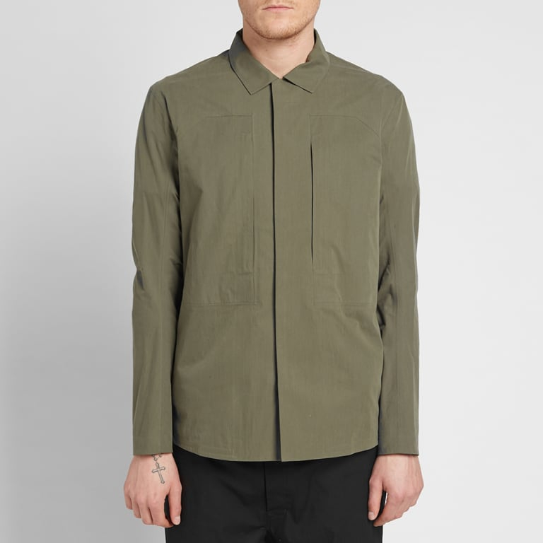 Shop Arcteryx Arc'teryx Veilance Component Overshirt Windproof Rainproof  Jacket. 23114