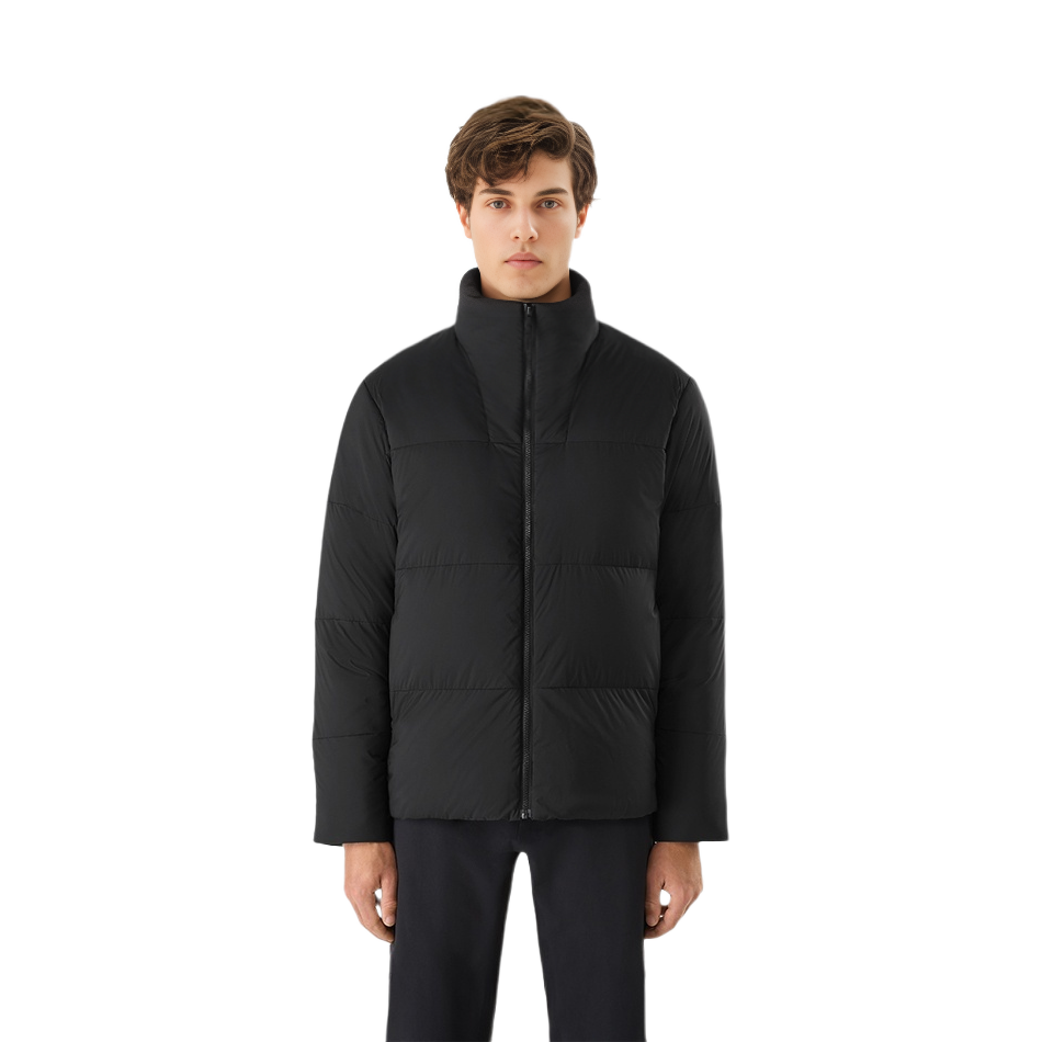 Lookbook Chaqueta de Plumón de Invierno Gris con Plumón de Ganso Arcteryx Arc''teryx Veilance 29742