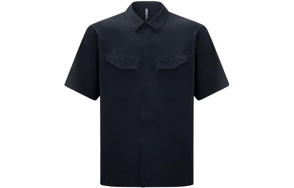 Arcteryx Arc'teryx Veilance Demlo Field SS  Breathable Solid Short Sleeve Shirt 30504