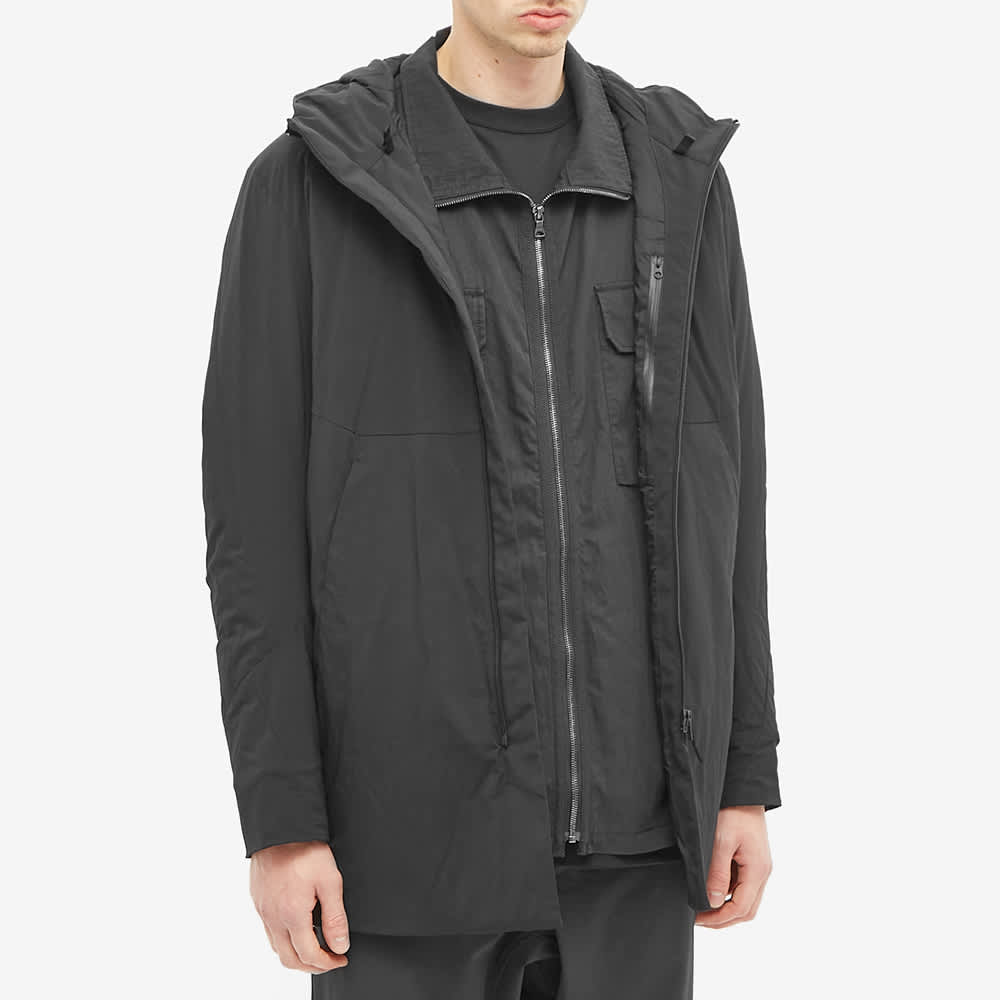 Purchase Arcteryx Arc'teryx Veilance Mionn  Coat Solid Color Zip Jacket - Dark Gray 25899