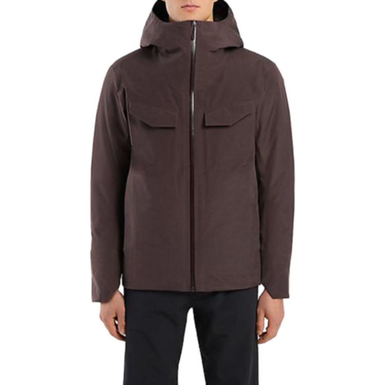 Lookbook 아크테릭스 베일런스 노드 다운 후드 자켓 - 솔리드 컬러 퍼퍼 자켓 28148