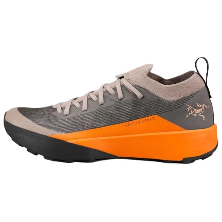Arcteryx Arc'teryx Vertex Speed Low Trail Running Shoes Gray/Orange - Durable & Breathable X000009715-Rune/Verve