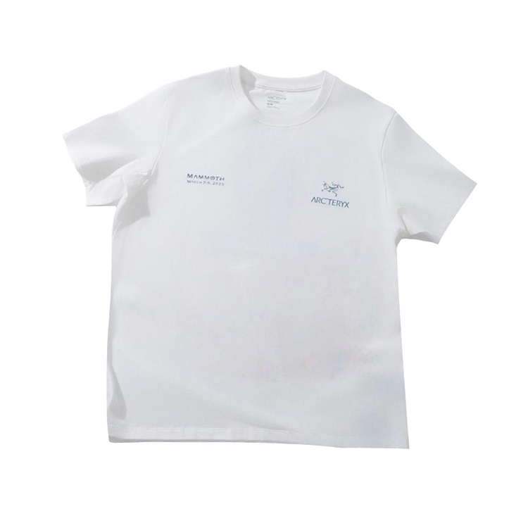 Order Arcteryx Arc'teryx x Mammoth Academy SS25 California Exclusive Logo Crewneck Tee White X000009264