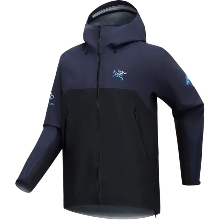 Arcteryx Arc'teryx x Songtsam Beta SL 3.0  Blue Gradient Logo Hooded Jacket. X000009553
