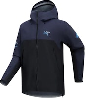 Arcteryx Arc'teryx x Songtsam Beta SL 3.0 Blue Gradient Logo Hooded Jacket. X000009553 Arcteryx Arc'teryx x Songtsam Beta SL 3.0 Blue Gradient Logo Hooded Jacket. X000009553