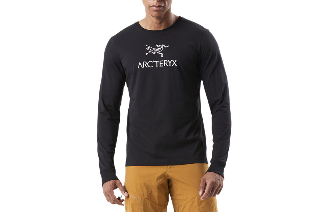 Arcteryx Arc'word Men’s Logo Graphic Crewneck Long Sleeve T-Shirt 27713