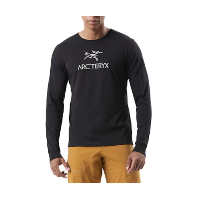 Arcteryx Arc'word Men’s Logo Graphic Crewneck Long Sleeve T-Shirt 27713