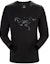 Order Arcteryx Archaeopteryx LS Logo Crewneck Long Sleeve Retro T-Shirt. 19763