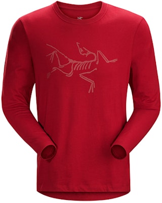 Arcteryx Archaeopteryx LS Logo Crewneck Long Sleeve Retro T-Shirt. 19763 Shop Arcteryx Archaeopteryx LS Logo Crewneck Long Sleeve Retro T-Shirt. 19763