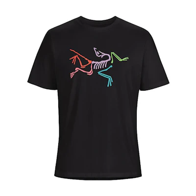 Arcteryx Archaeopteryx Polychrome Retro Logo Graphic Crewneck T-Shirt Men’s. 29802
