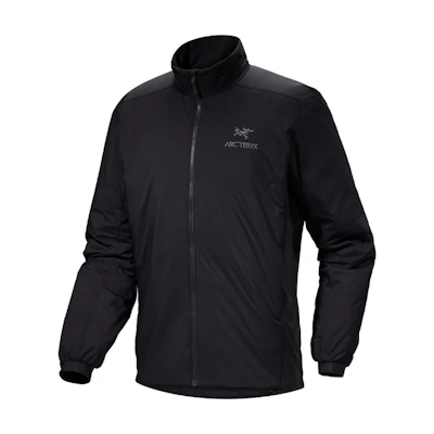 Arcteryx ATOM FW24 Waterproof Windproof Minimalist Logo Jacket for Men. AJOFMX7349