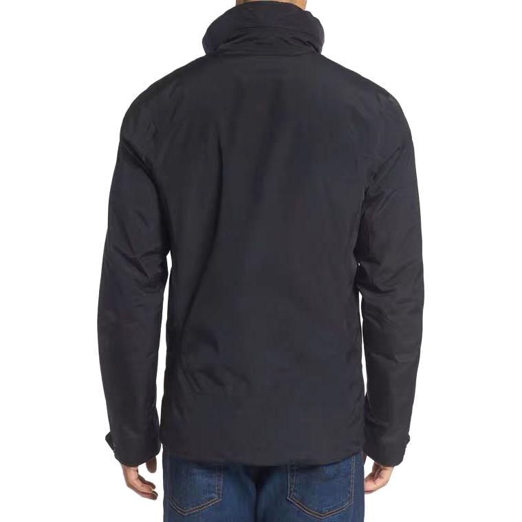 Shop Arcteryx Atom LT  Black Casual Jacket Full-Zip Lightweight Insulated Coat 18161