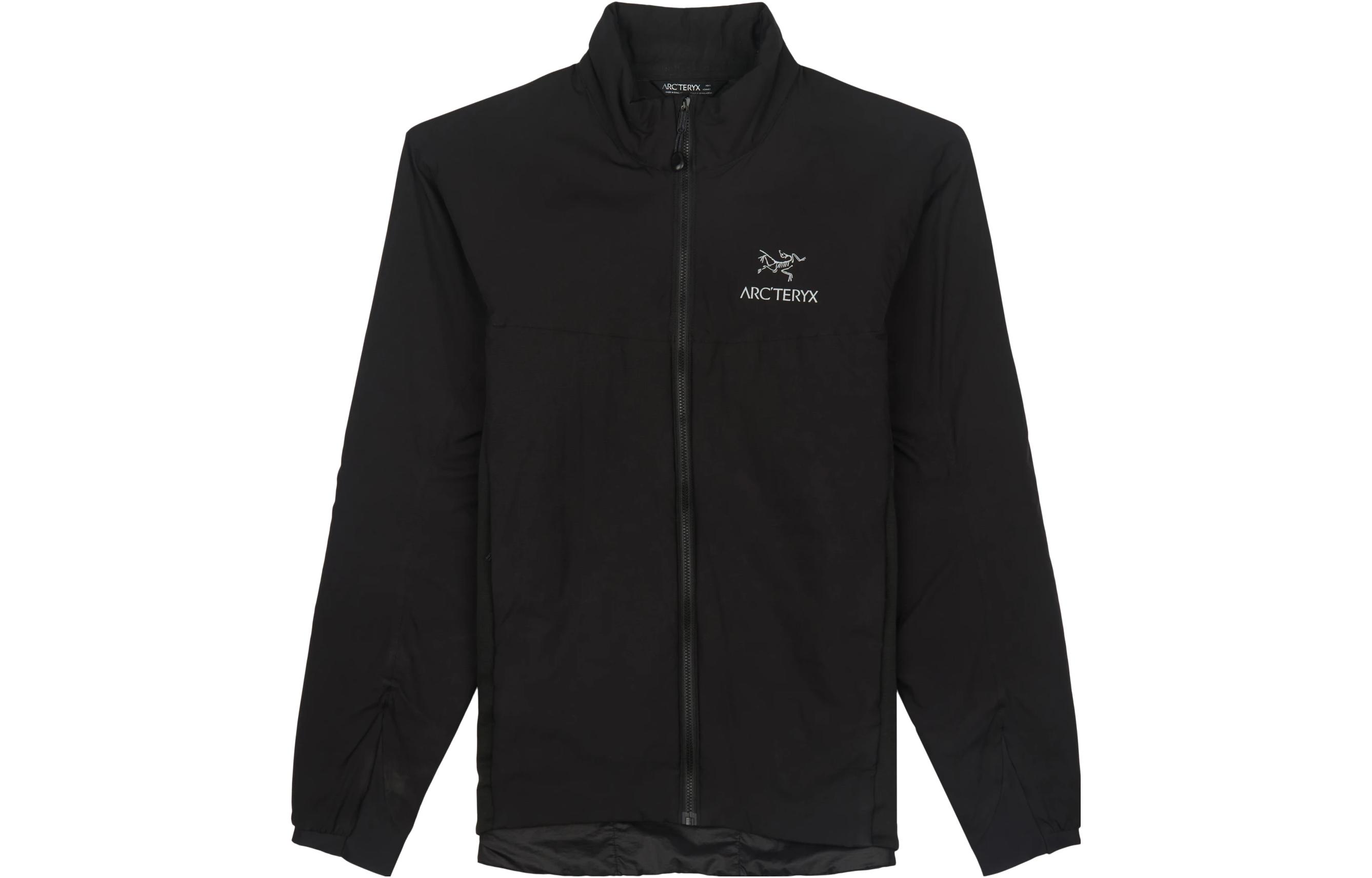 Arcteryx Atom LT  Black Lightweight Jacket with Zip and Stand Collar 14645