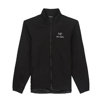 Arcteryx Atom LT Black Lightweight Jacket with Zip and Stand Collar 14645