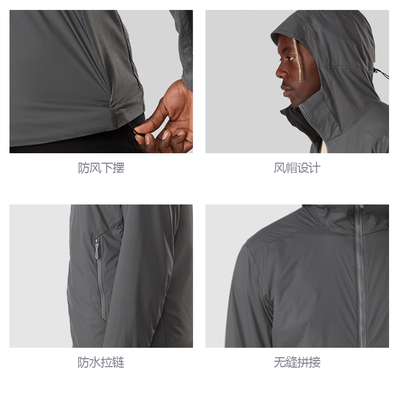Arcteryx Atom SL Hoody Lightweight Waterproof Windproof Hiking Jacket 26889 圖 11