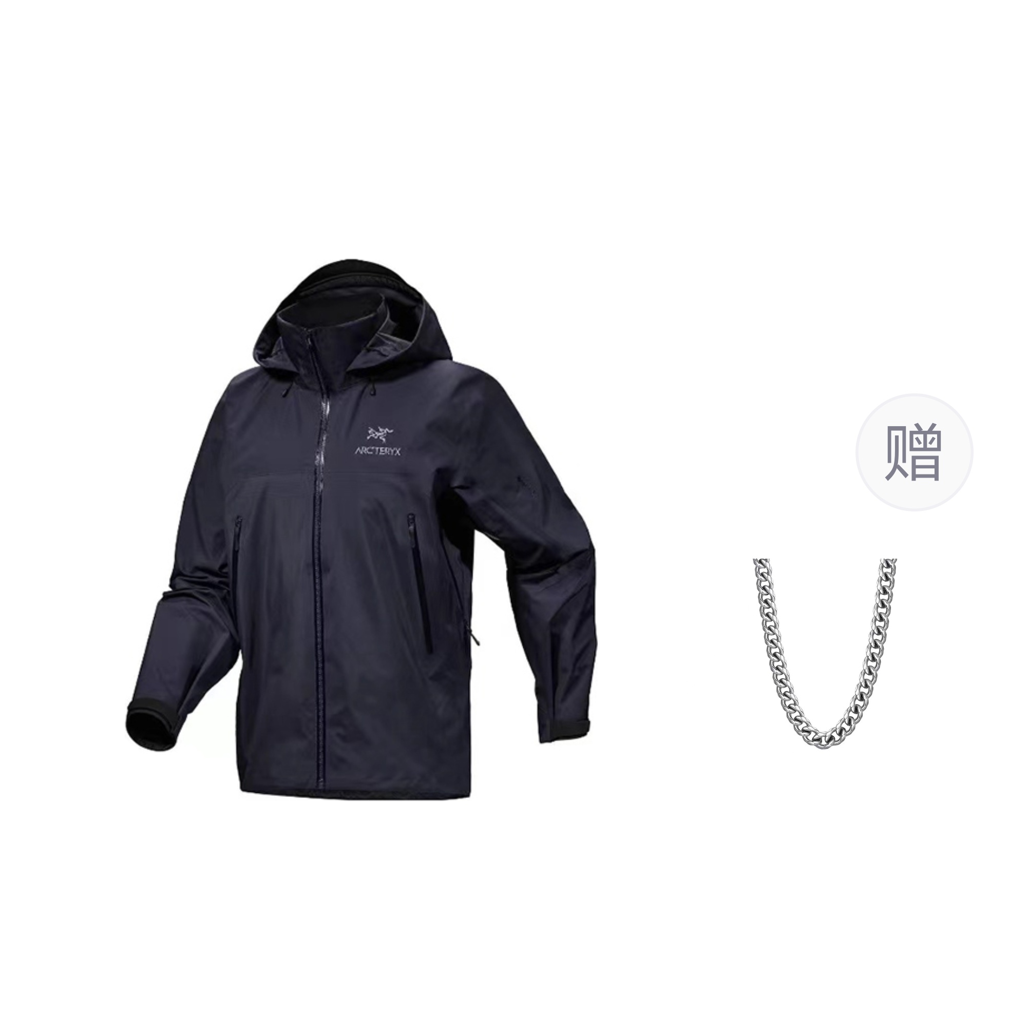 Order Arcteryx BETA AR  Gore-Tex Outdoor Jacket in Blue with Logo Design. 29921