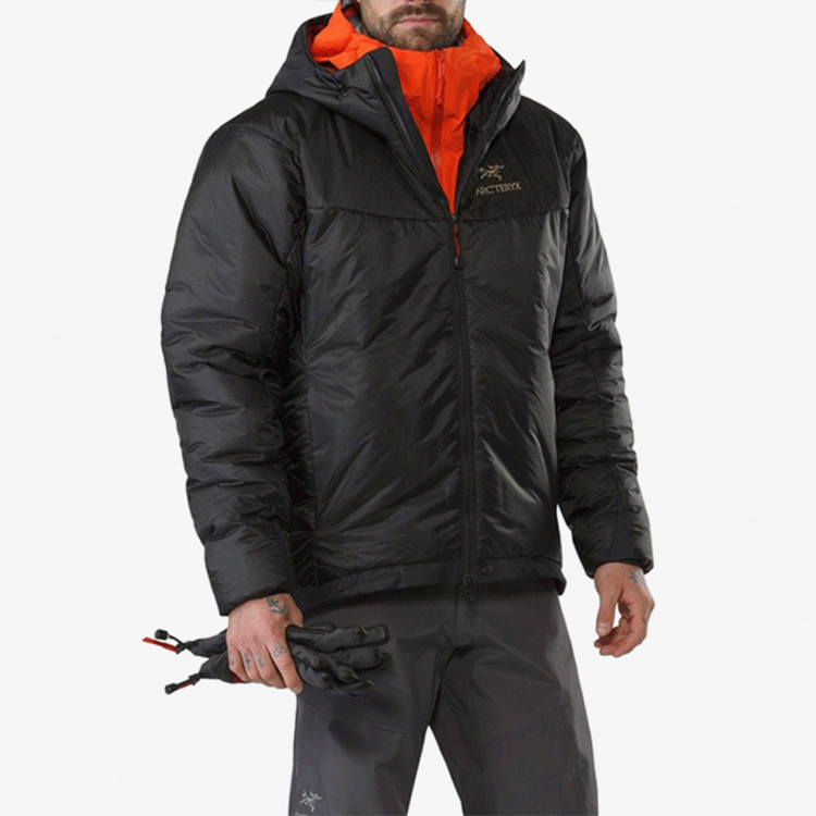 Lookbook 始祖鳥 BETA AR 雙重保護吊帶防水絕緣冬季夾克 黑色 12717