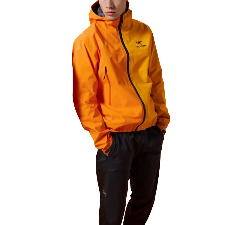 Shop Arcteryx BETA Jacket Recut No.18  Lightweight Shell Blaze/Amber Ale. 31521