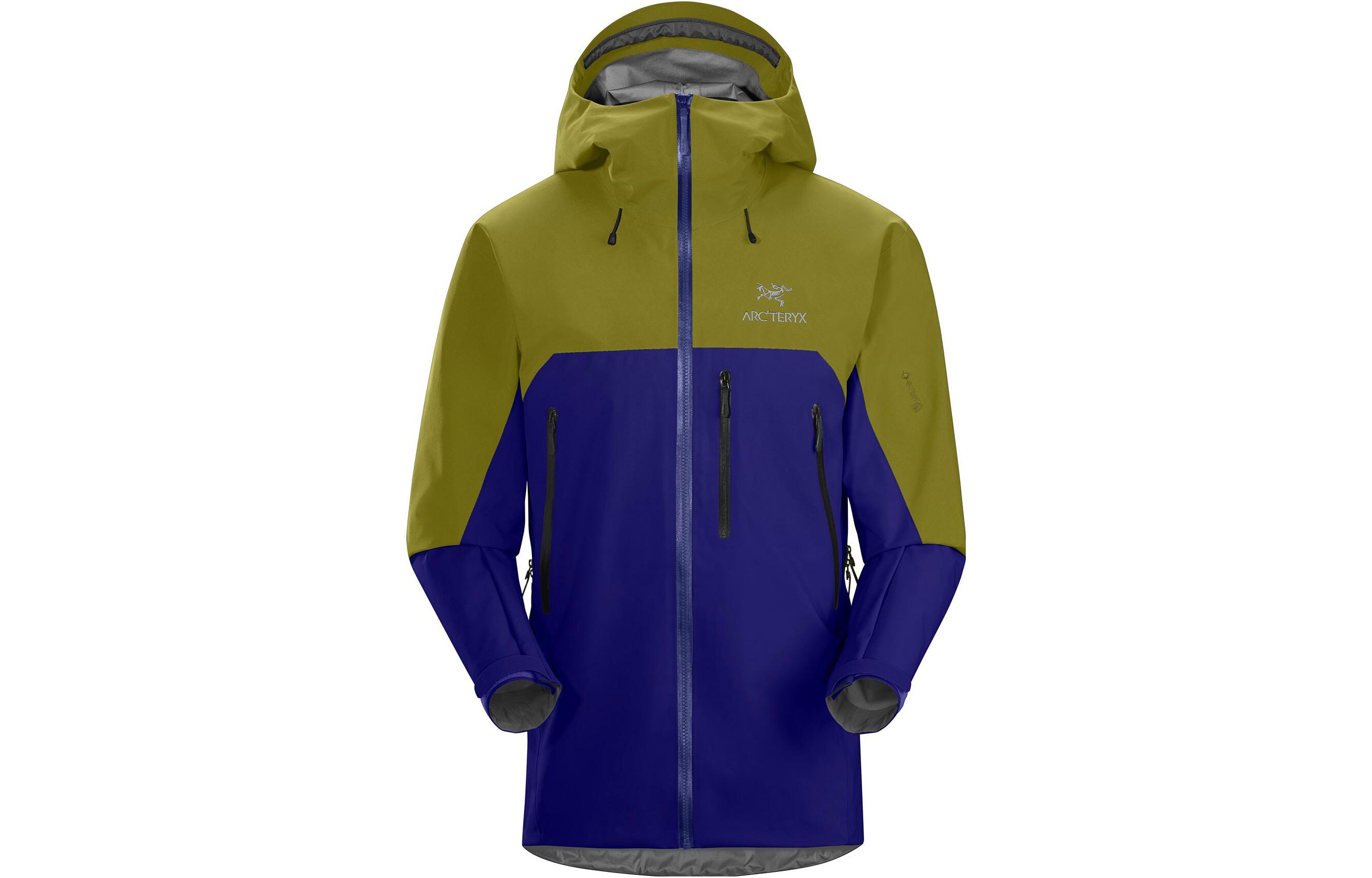 Arcteryx BETA SV Rebird Jacket Yellow/Blue Waterproof Windproof Shell 28907