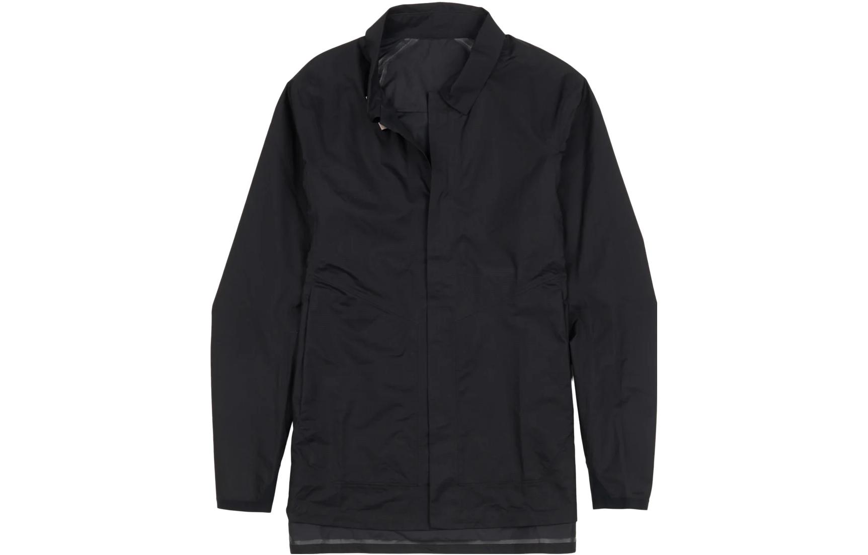 Arcteryx Black Solid Color Loose Fit Long-Sleeve Jacket X000004683