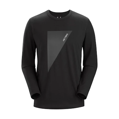 Arcteryx Captive Word ML Logo Print Breathable Long-Sleeve Crewneck T-Shirt 30224