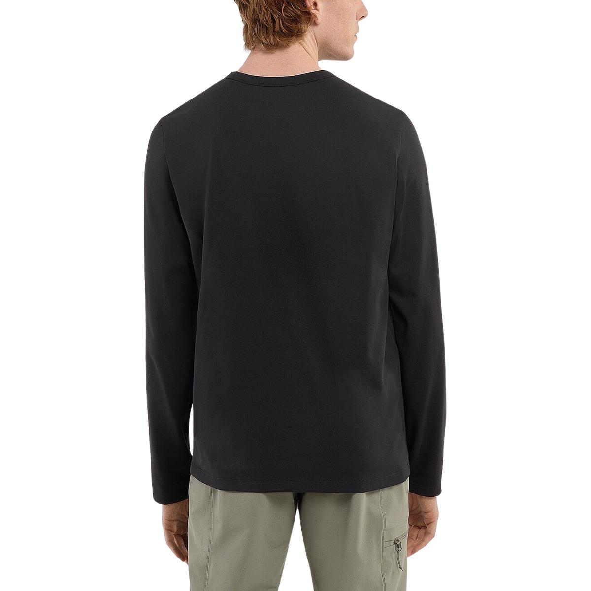 Lookbook Arcteryx Captive Word ML Logo Print Breathable Long-Sleeve Crewneck  T-Shirt 30224