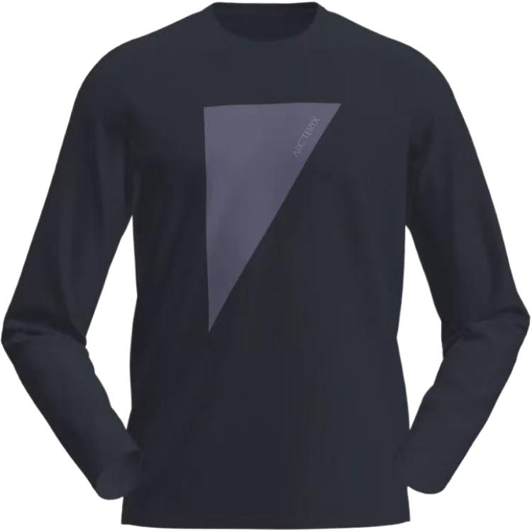 Sizing Arcteryx Captive Word ML Logo Print Breathable Long-Sleeve Crewneck  T-Shirt 30224