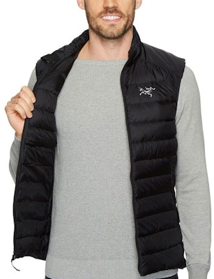 Arcteryx Cerium LT Vest Insulated Logo Zip Sleeveless Down Jacket. 18015 1